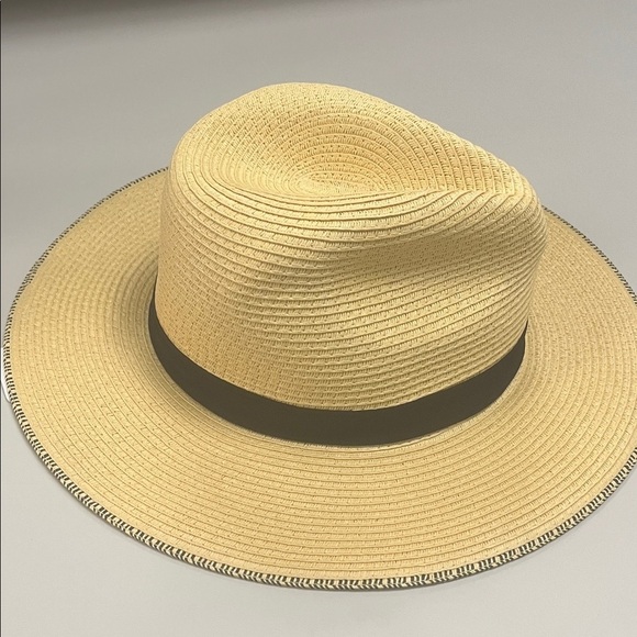 Coal Elegant Wimbledon Tan Wide-Brim Hat NWT main image 4